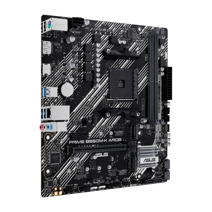 ASUS Micro-ATX-Mainboard für AMD PRIME B550M-K ARGB AM4