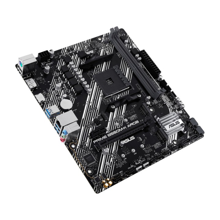 ASUS Micro ATX motherboard for AMD PRIME B550M-K ARGB AM4