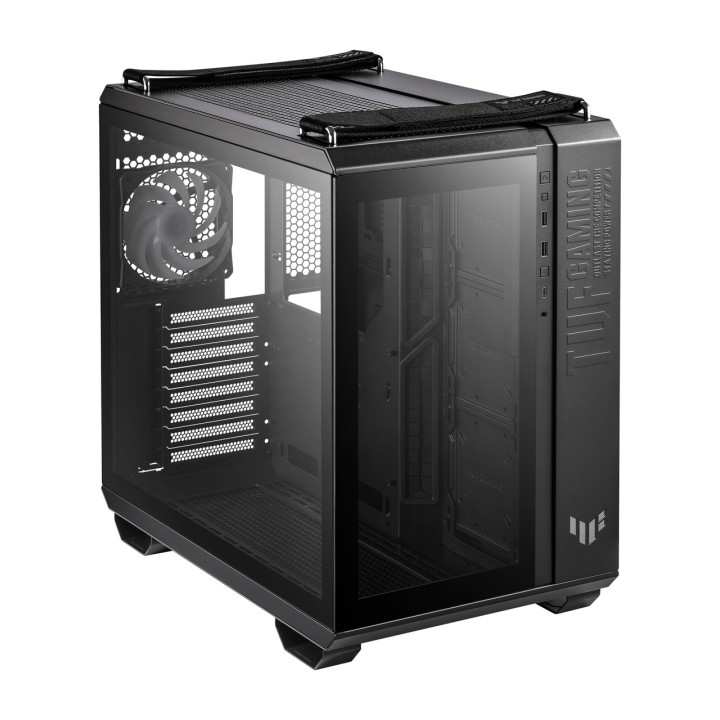 ASUS Caja de PC semitorre ATX con ventana TUF-GAMING GT502