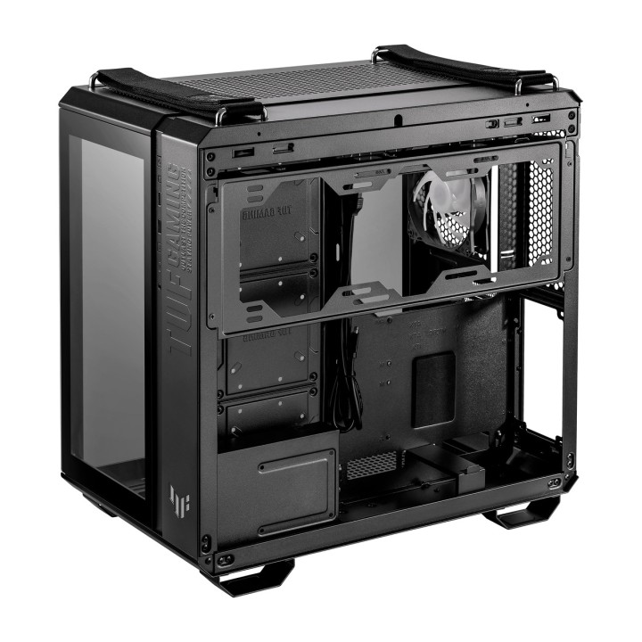 ASUS Caja de PC semitorre ATX con ventana TUF-GAMING GT502