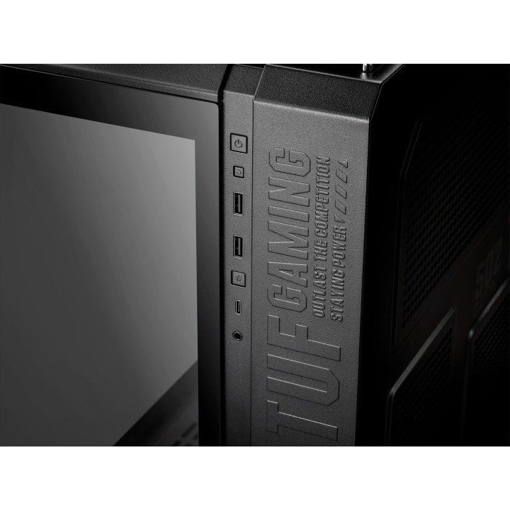 ASUS Caja de PC semitorre ATX con ventana TUF-GAMING GT502