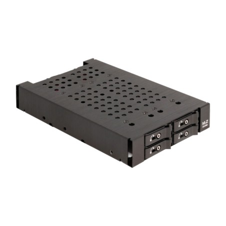 rack extraíble para ssd m.2 nvme 3,5" 4x sff-8612 47111