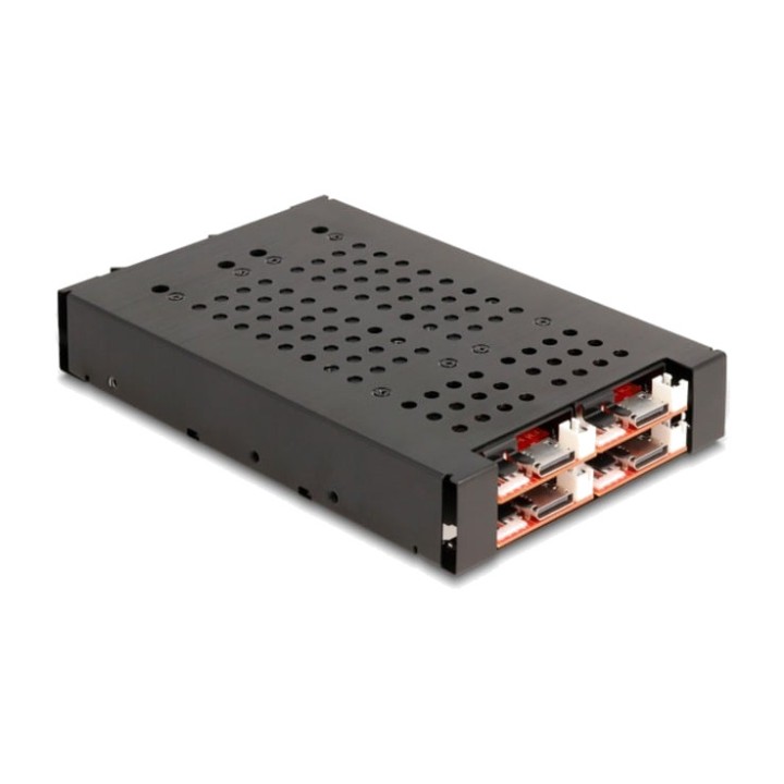 DELOCK Rack extraíble para SSD M.2 NVMe 3,5" 4X SFF-8612