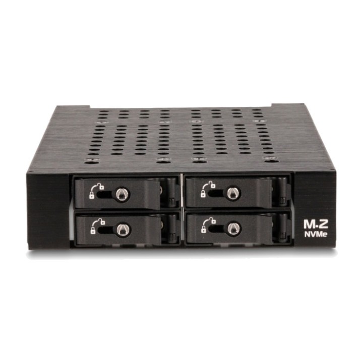 DELOCK Rack extraíble para SSD M.2 NVMe 3,5" 4X SFF-8612