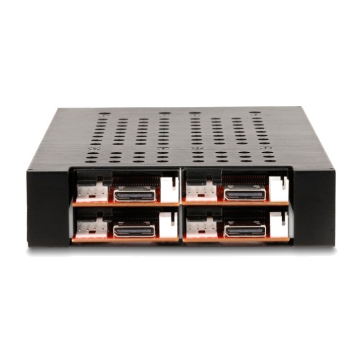 DELOCK Wechselrahmen für M.2-NVMe-SSD 3,5" 4X SFF-8612 47111