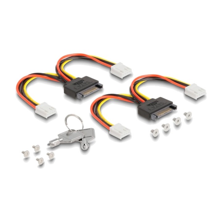 DELOCK Wechselrahmen für M.2-NVMe-SSD 3,5" 4X SFF-8612 47111