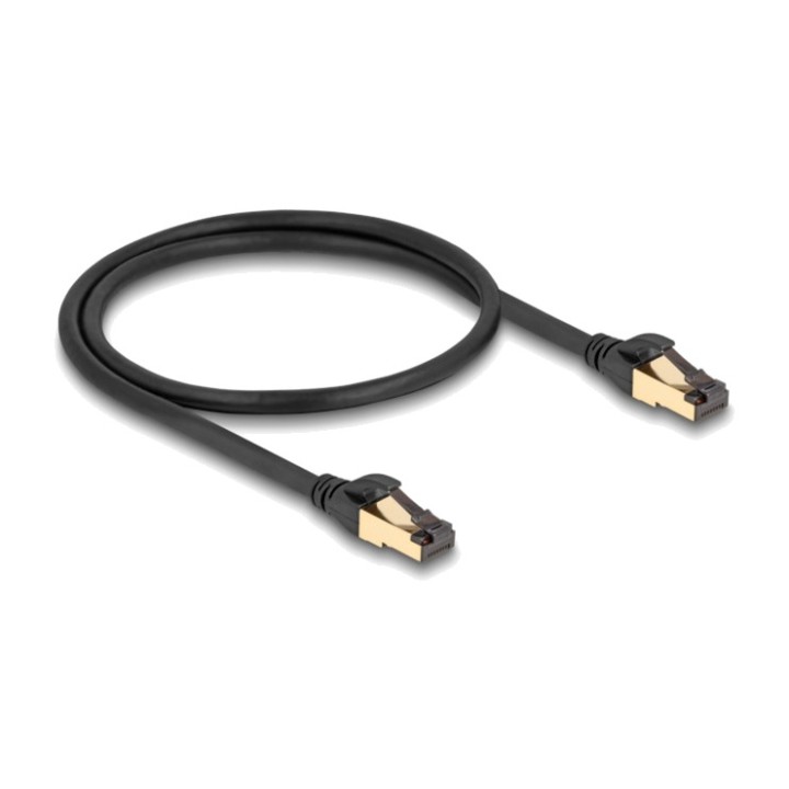 DELOCK Cordon de brassage réseau RJ45 robuste CAT6A S/FTP