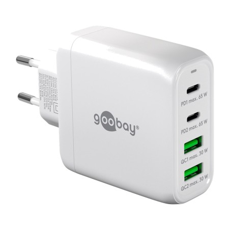 caricatore da parete rapido a 4 porte usb-c/usb-a pd gan 68w