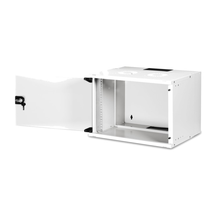 DIGITUS Armario rack de pared con puerta cristal SOHO PRO