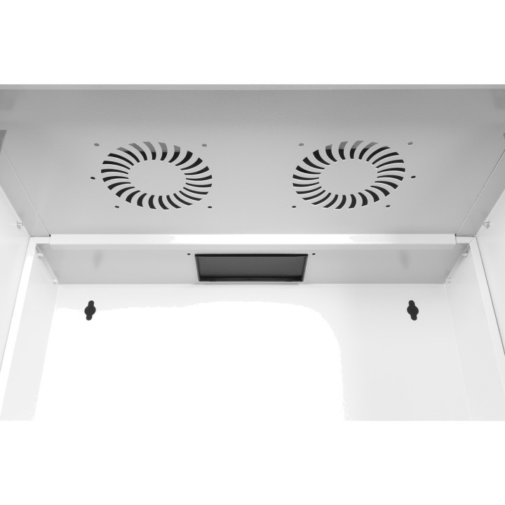 DIGITUS Wand-Rackschrank mit Glastür SOHO PRO 19" 7U