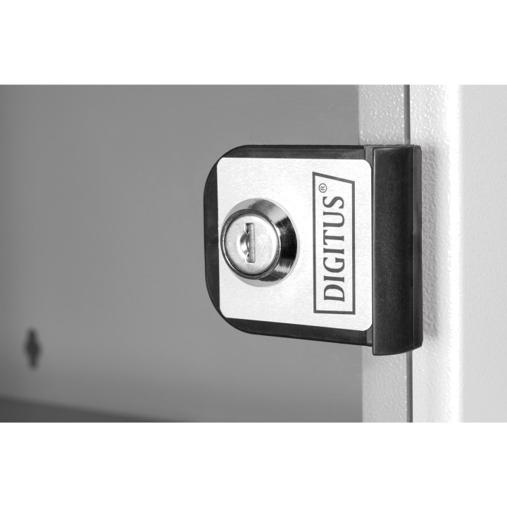 DIGITUS Armadio rack da parete con porta in vetro SOHO PRO