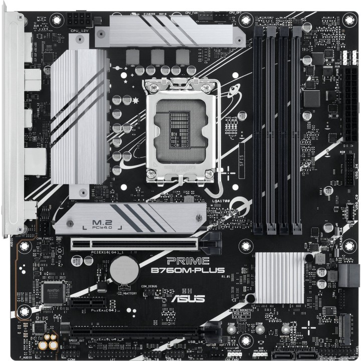 ASUS Carte mère micro ATX pour Intel PRIME B760M-PLUS
