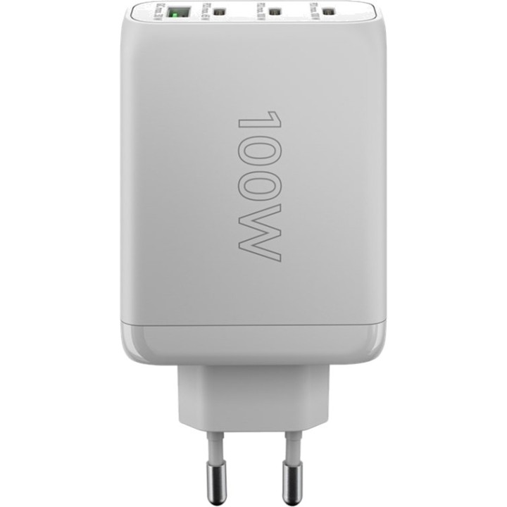 GOOBAY Chargeur mural rapide à 4 ports USB-C/USB-A PD 100W