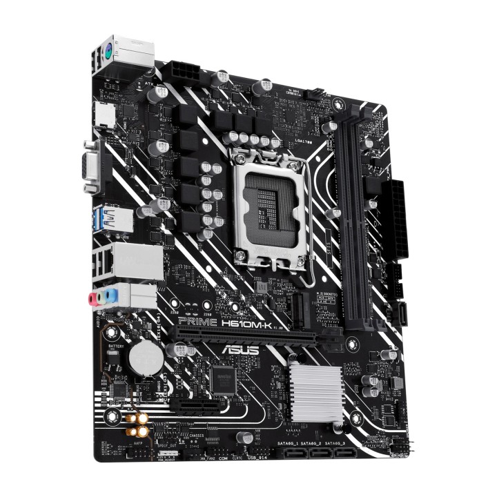 ASUS Carte mère micro ATX pour Intel PRIME H610M-K LGA1700