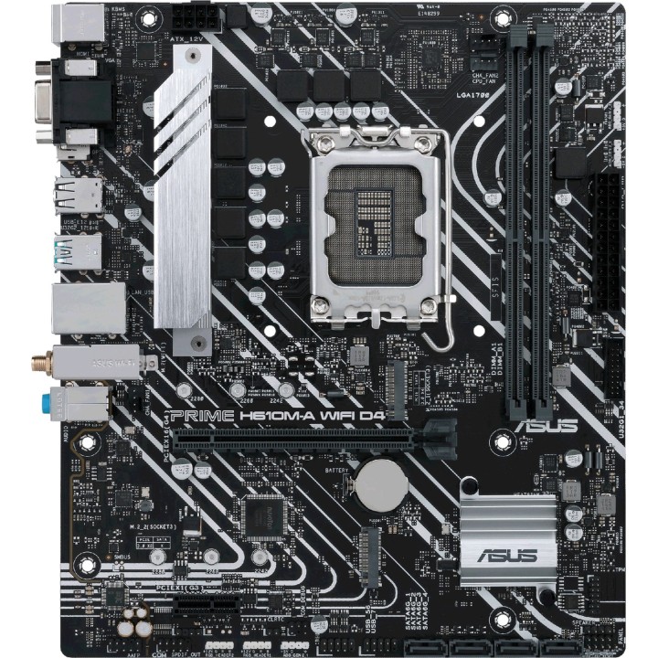 ASUS Placa base micro ATX para Intel PRIME H610M-A-WIFI D4