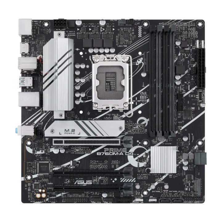ASUS Micro-ATX-Mainboard für Intel PRIME B760M-A D4-CSM