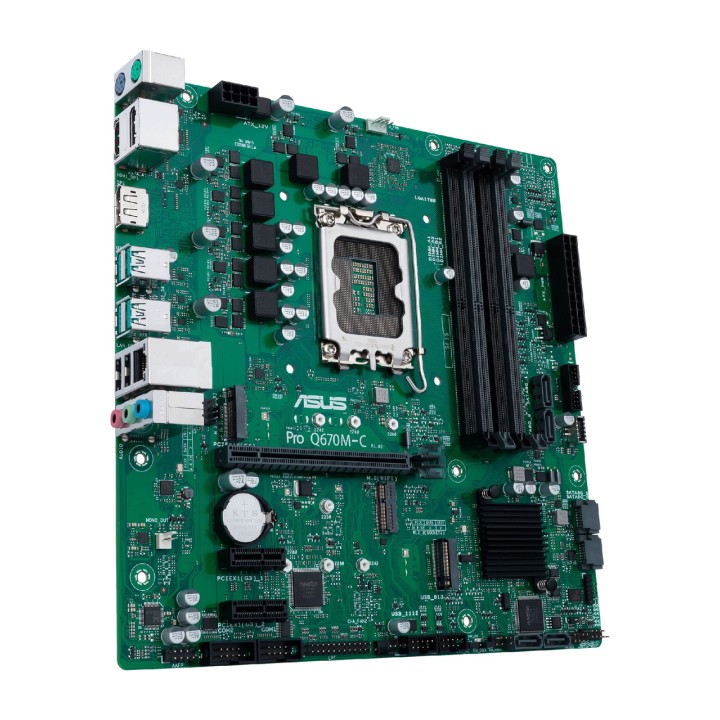 ASUS Placa base micro ATX para Intel PRO Q670M-C-CSM LGA1700