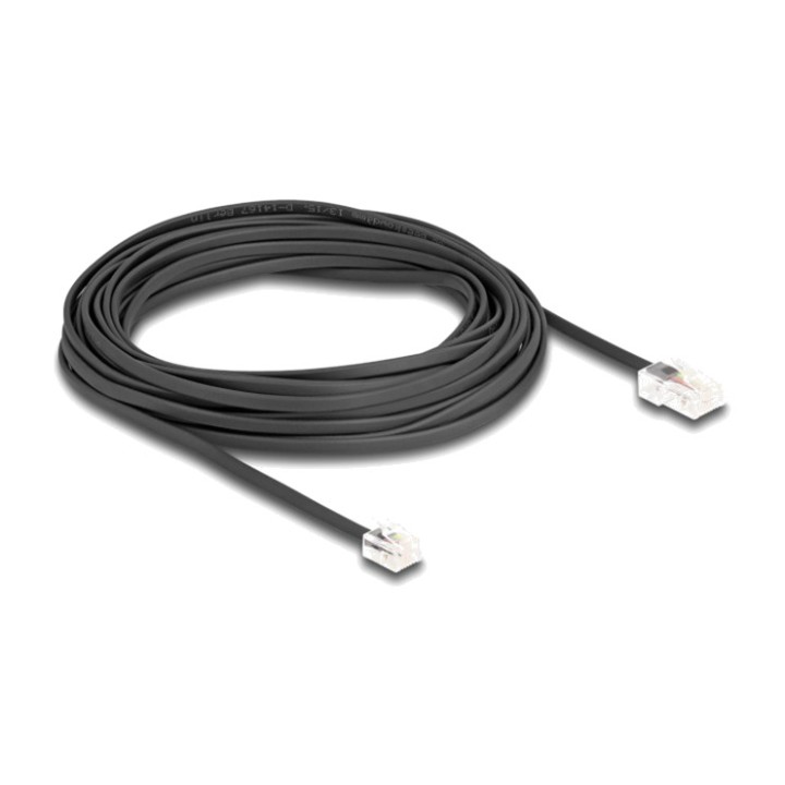 DELOCK Câble téléphonique plat RJ45 A RJ11 100009791VAR