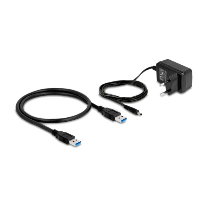 DELOCK Hub USB a 4 porte con porta di ricarica rapida 3.2