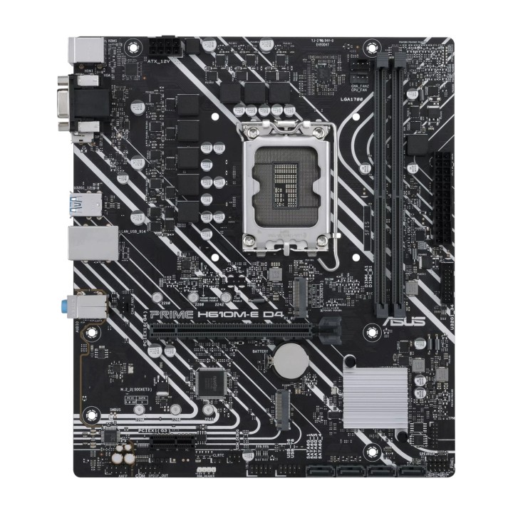 ASUS Micro ATX motherboard for Intel PRIME H610M-E D4-CSM