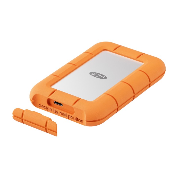LACIE Unità a stato solido esterna USB-C RUGGED-MINI-SSD-2TB