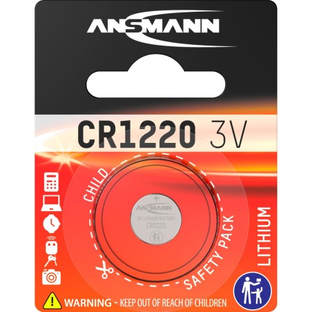 litiumknappcellsbatteri cr1220 3v 5020062