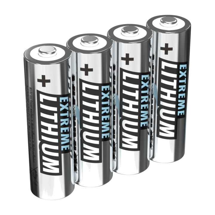 ANSMANN Batterie au lithium EXTREME AA 1,5V 4 UDS 1512-0002