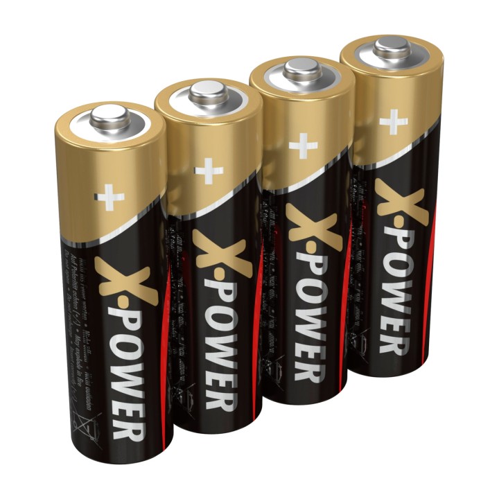 ANSMANN Batteria alcalina AA LR6 1,5V 4 UDS 5015663 1019840