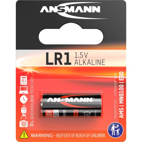 alkaline batterij lr1 n 1,5v 5015453