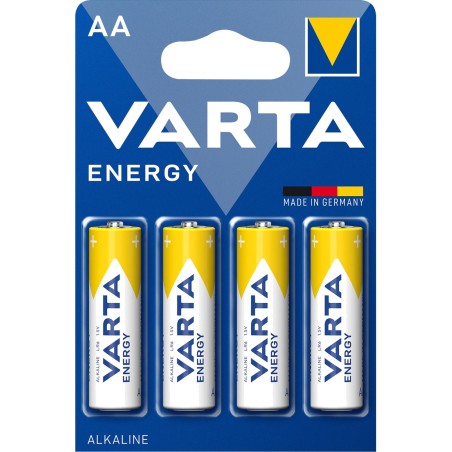 alkaline battery energy aa lr6 4 uds