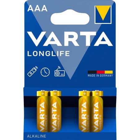 alkalisk batteri longlife-aaa lr03 4 uds 04103101414