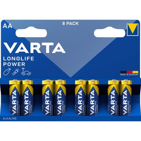 alkaline batterie longlife power aa lr6 8 uds 04906121418