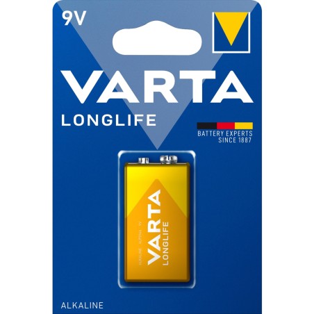 alkaline batterie longlife-extra 9v 6lr61 1 uds