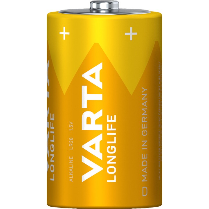 VARTA Alkaliparisto LONGLIFE D LR20 2 UDS 100167167