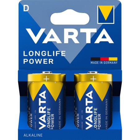 pile alcaline longlife power d lr20 2 uds