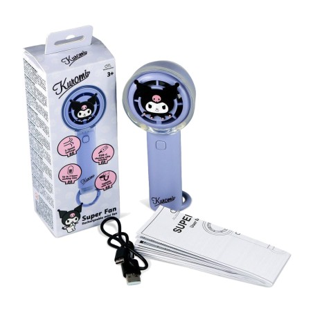 mini-ventilateur portable à main hello kitty kuromi
