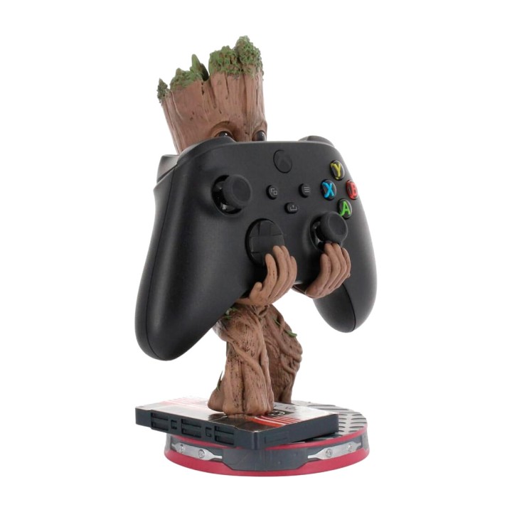 EXQUISITE GAMING Soporte para mando y móvil con figura