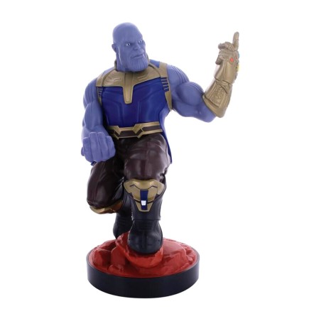 lenkradhalter mit figur für handy cable guy marvel thanos 20 cm