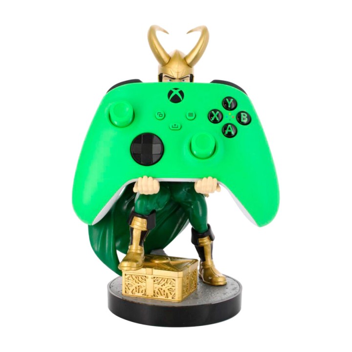 EXQUISITE GAMING Soporte para mando y móvil con figura
