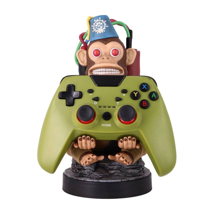EXQUISITE GAMING Soporte para mando y móvil con figura