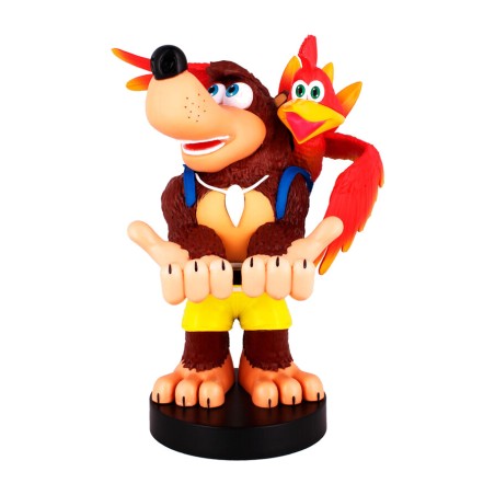 handlebar grip with figure cable guy banjo-kazooie 20 cm