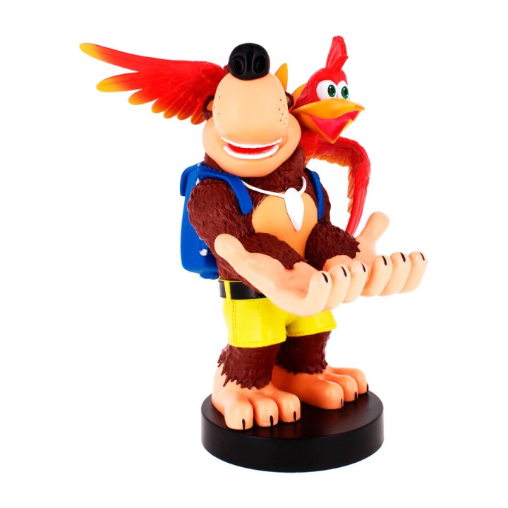 EXQUISITE GAMING Soporte para mando y móvil con figura
