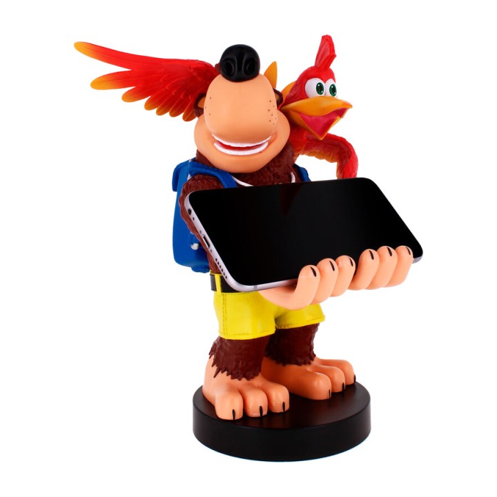EXQUISITE GAMING Soporte para mando y móvil con figura