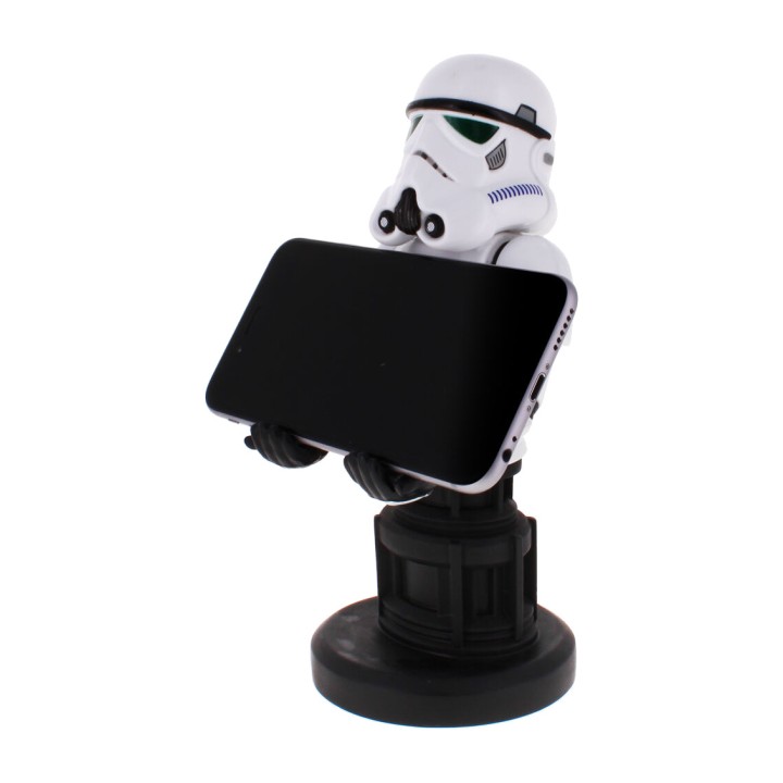 EXQUISITE GAMING Soporte para mando y móvil con figura