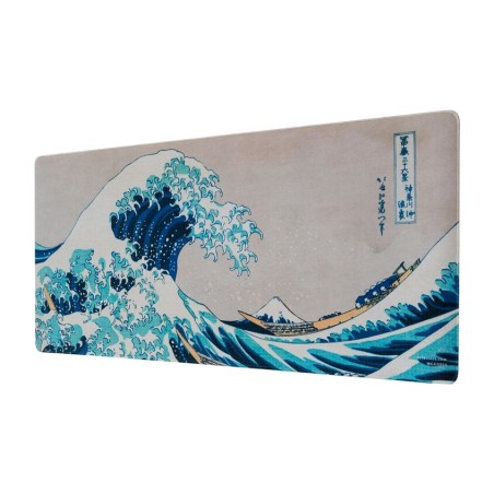 alfombrilla de ratón gaming hokusai la gran ola de kanagawa 80x35 cm 39x8x8