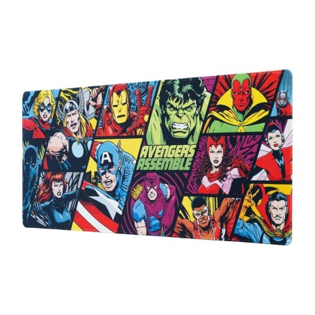 gaming mouse pad marvel los vengadores avengers 80x35 cm