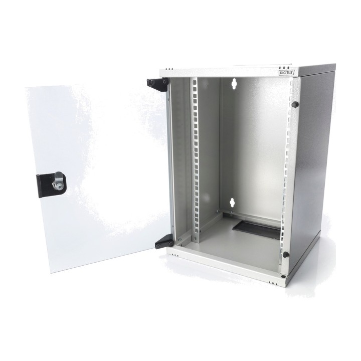 DIGITUS Compact 10-inch wall-mounted rack cabinet 10" 9U