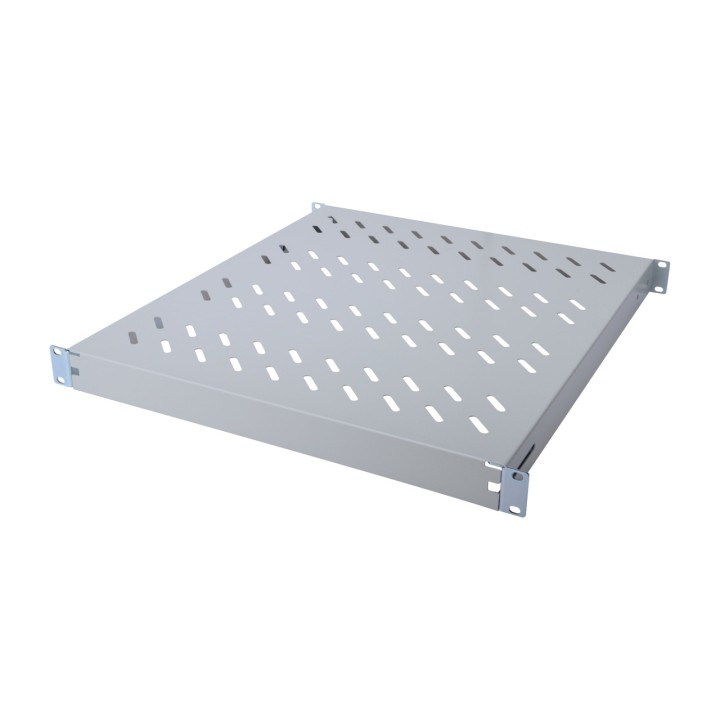 DIGITUS Adjustable-depth fixed shelf for rack cabinet 19" 1U