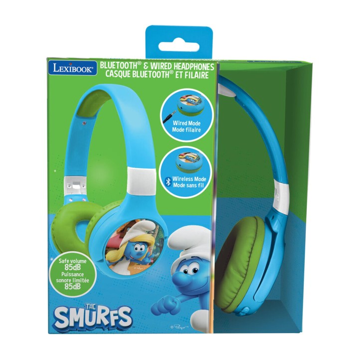LEXIBOOK Wireless Bluetooth foldable headphones with