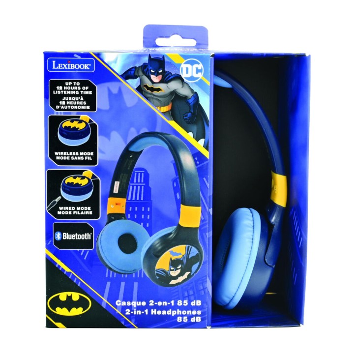 LEXIBOOK Auriculare wireless pentru copii cu Bluetooth și